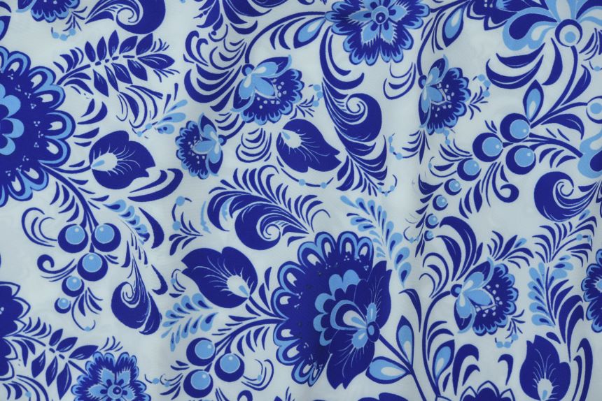 синяя гжель