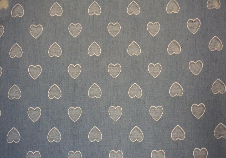 сердца на голубом